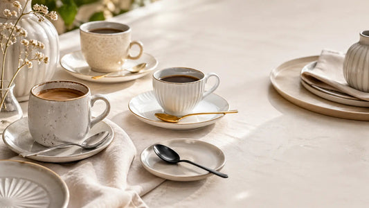 Como combinar cucharas de cafe con tazas y vajilla - Cucharadecafe.es