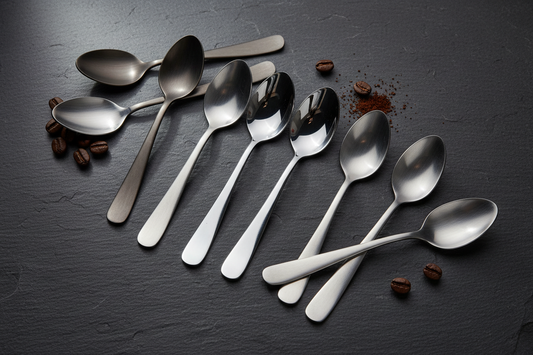 Qué materiales son ideales para cucharas de café y postre duraderas