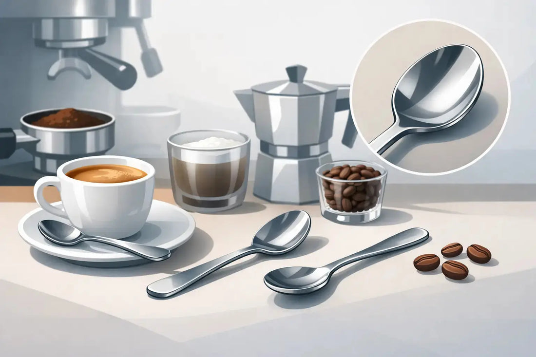Cucharilla espresso acero inoxidable: cómo elegir - Cucharadecafe.es