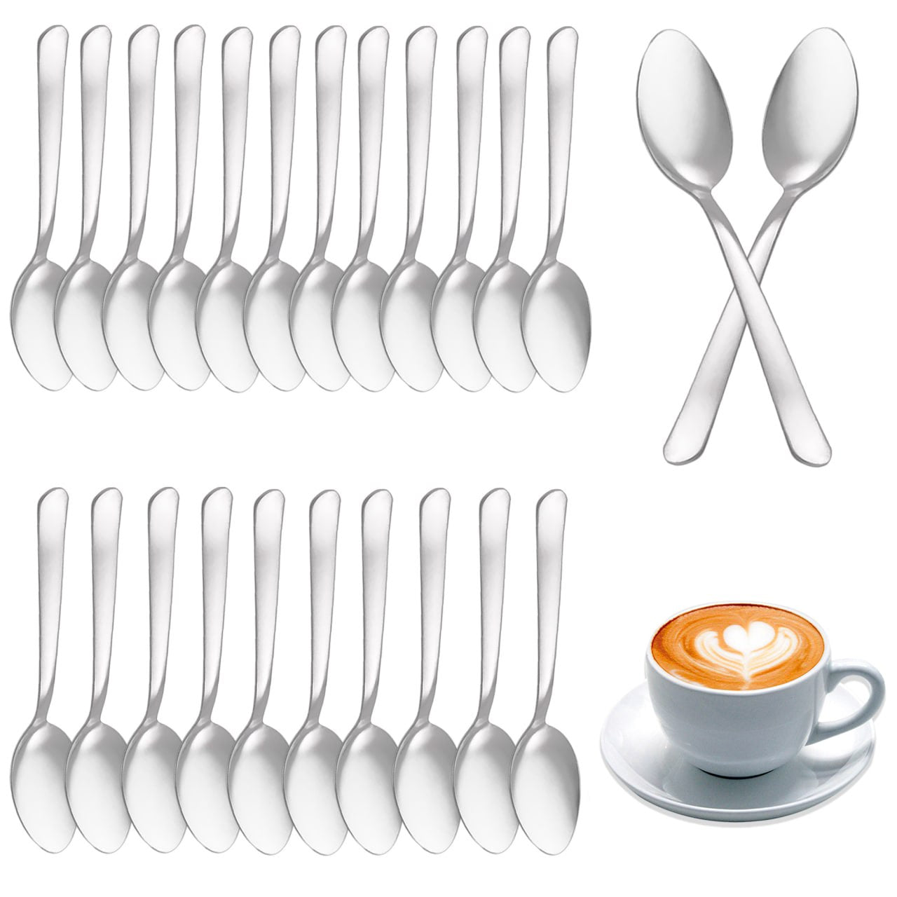 Cucharilla de café 11 cm - Pack 24 uds - cucharadecafe.es