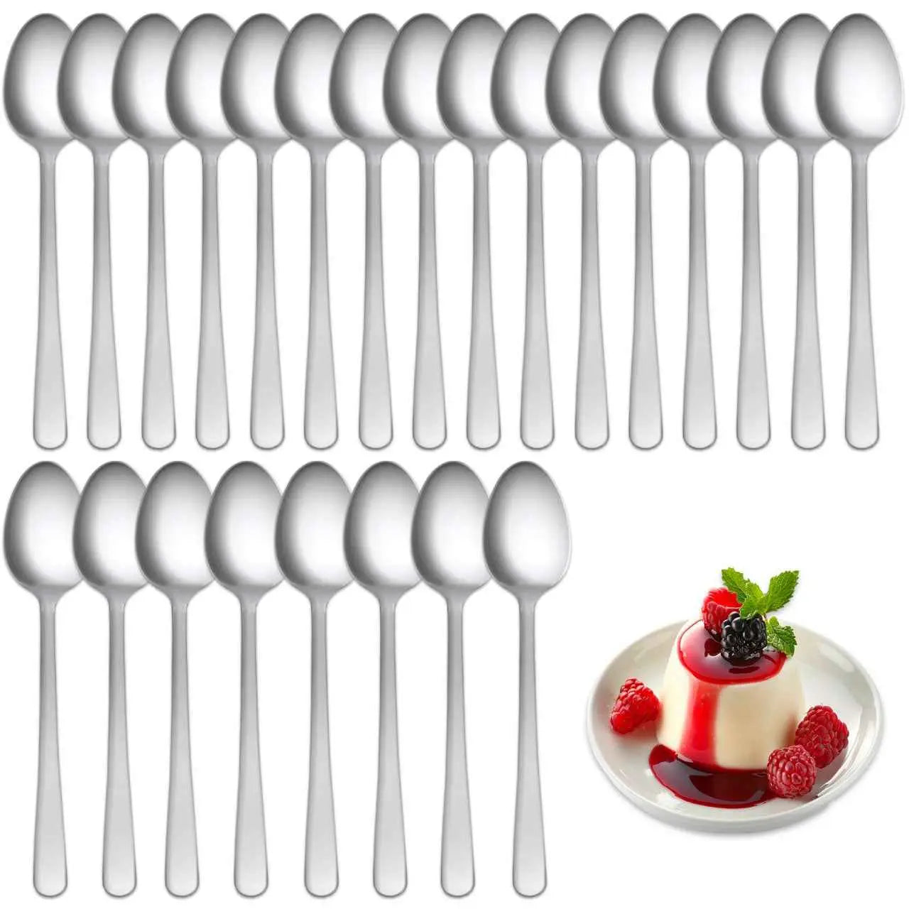 Cuchara de postre 14 cm - Pack 24 uds - cucharadecafe.es