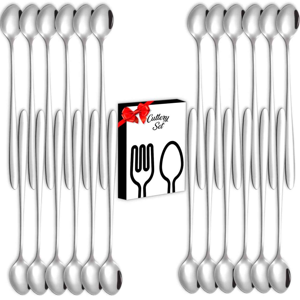 Cuchara larga café regalo - Pack 24 uds - cucharadecafe.es
