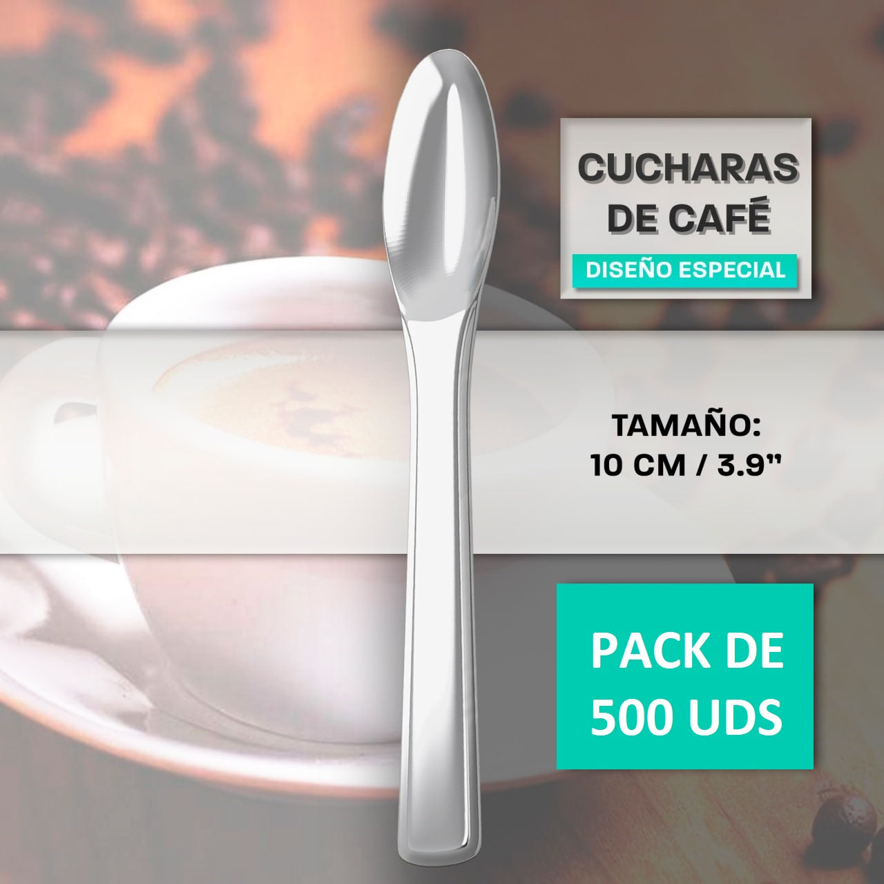 Cucharillas de café de diseño para cafeterías de especialidad