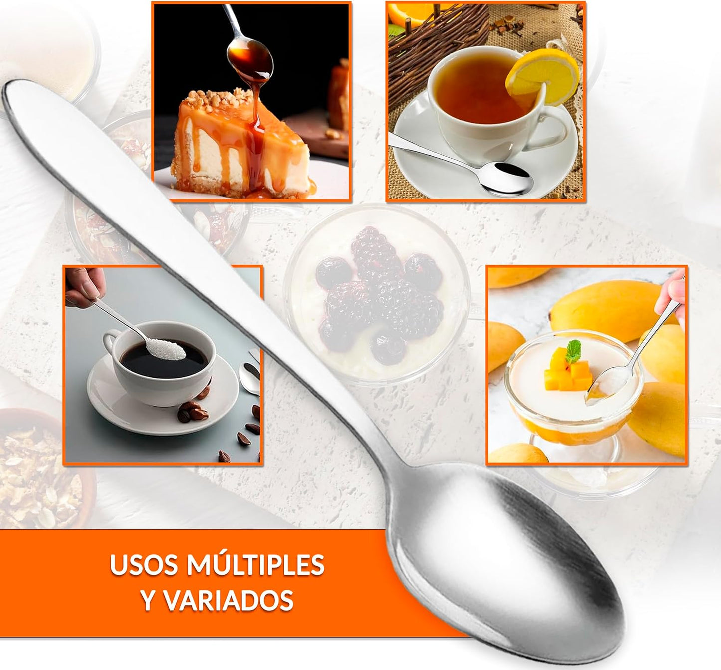 Cucharita café 12 cm - Lote 500 uds hostelería