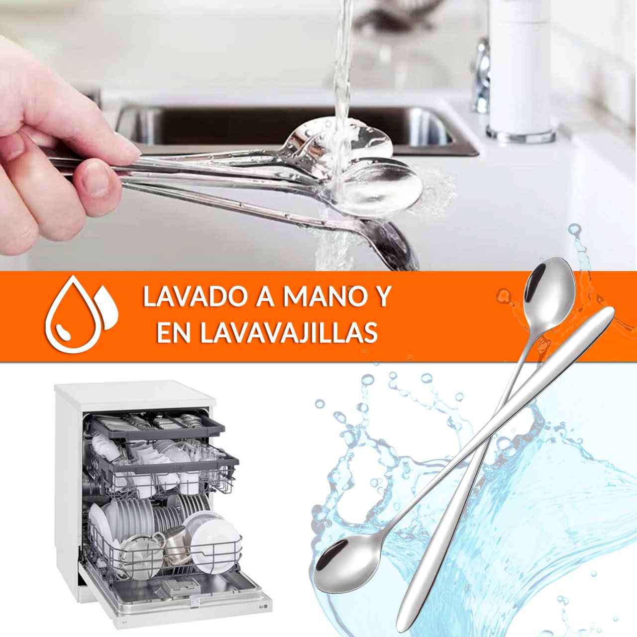 Cuchara larga café - Pack 12 uds - cucharadecafe.es