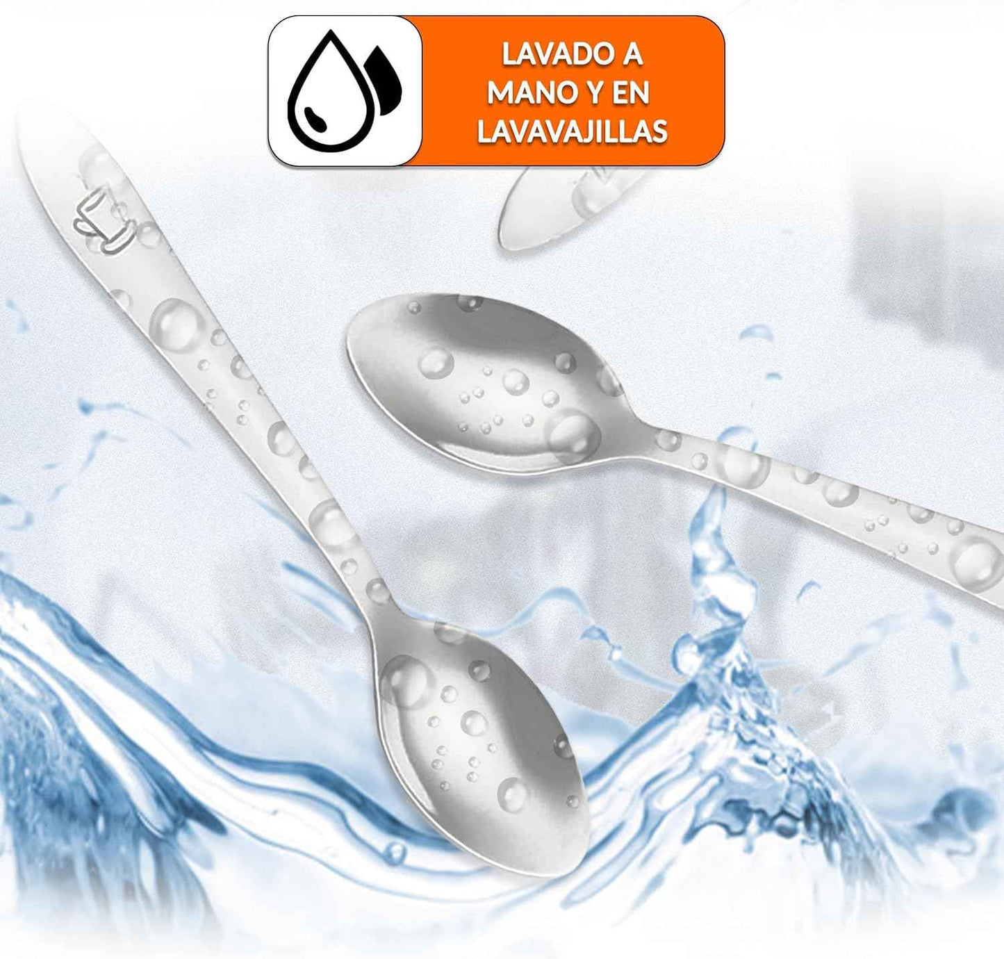 Cuchara moka 10 cm - Pack 48 uds - cucharadecafe.es