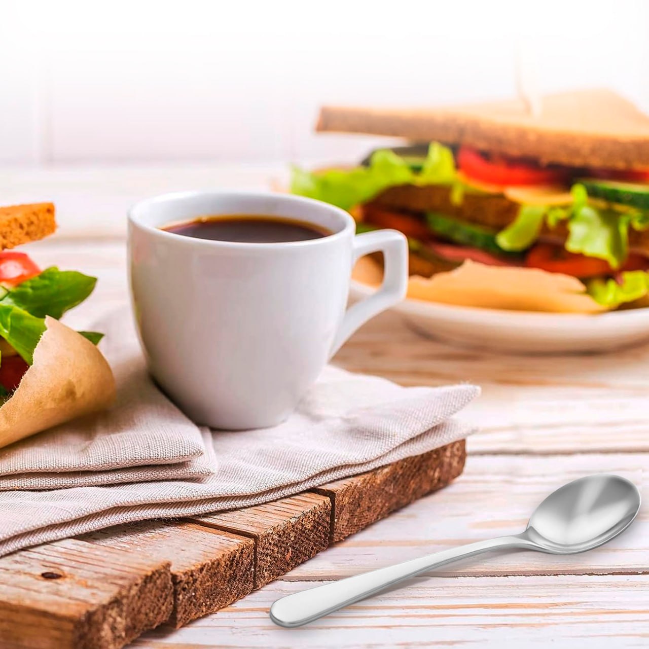 Cuchara de café 14 cm - Lote 1.000 uds catering
