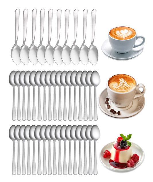 Pack Cafetería Completo de 360 cucharas de acero inoxidable para hostelería